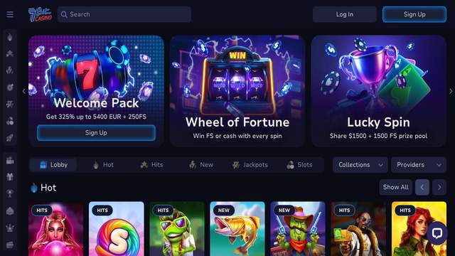 7BitCasino casino screenshot